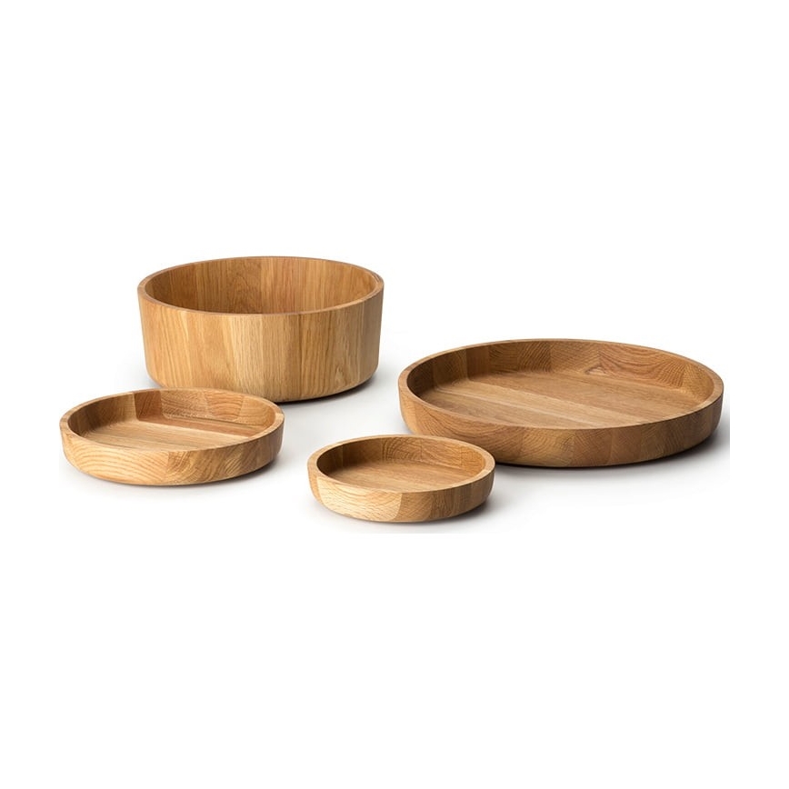 Continenta C4135 - Koka bļoda 38x5,4 cm ozolkoks