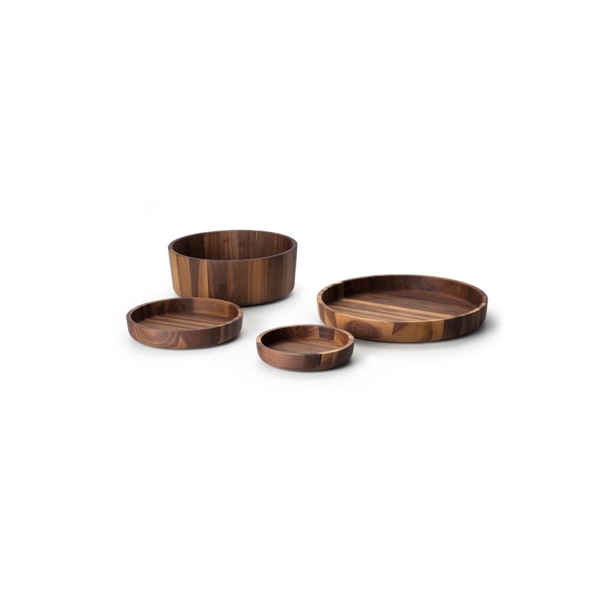 Continenta C4233 - Koka bļoda 20x4,3 cm valrieksta