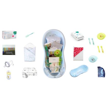 COSING - 16 daļu starta komplekts jaundzimušajiem, zils