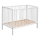 COSING - Bērnu gultiņa 120x60 cm buk/balta
