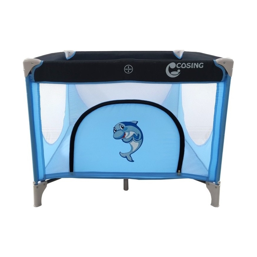 COSING - Bērnu rotaļu sētiņa EMA Dolphin Blue