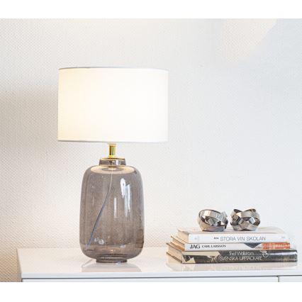 Cottex - Galda lampa BLAKE 1xE27/8W/230V pelēka