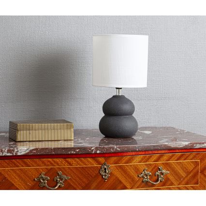 Cottex - Galda lampa LUCIE 1xE14/8W/230V pelēka