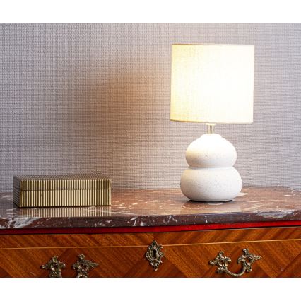 Cottex - Galda lampa LUCIE 1xE14/8W/230V krēmkrāsaina