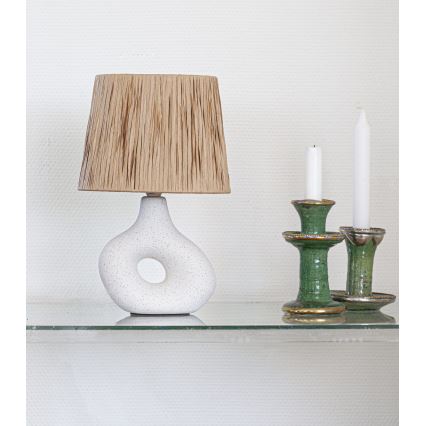 Cottex - Galda lampa LUKE 1xE14/8W/230V krēmkrāsaina