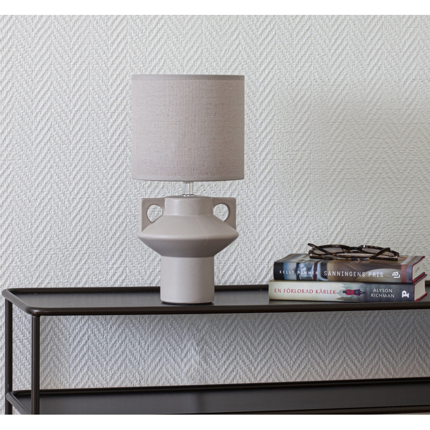 Cottex - Galda lampa MATEO 1xE14/8W/230V bēša