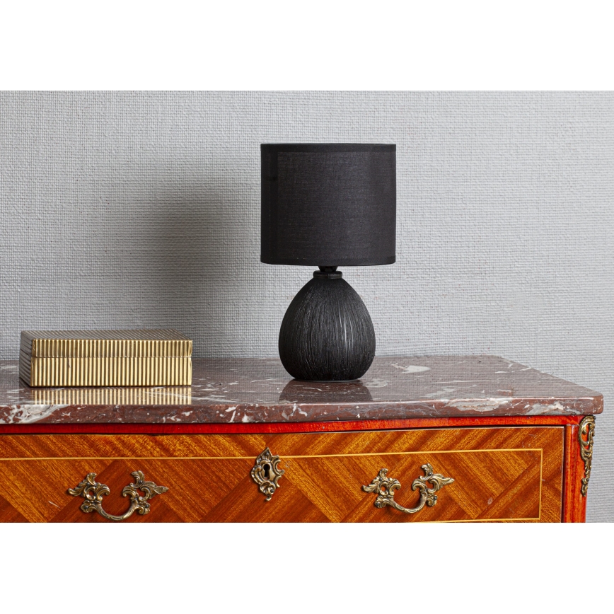 Cottex - galda lampa MADISON 1xE14/8W/230V melna