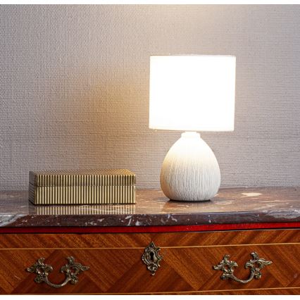 Cottex - Galda lampa MADISON 1xE14/8W/230V krēmkrāsaina