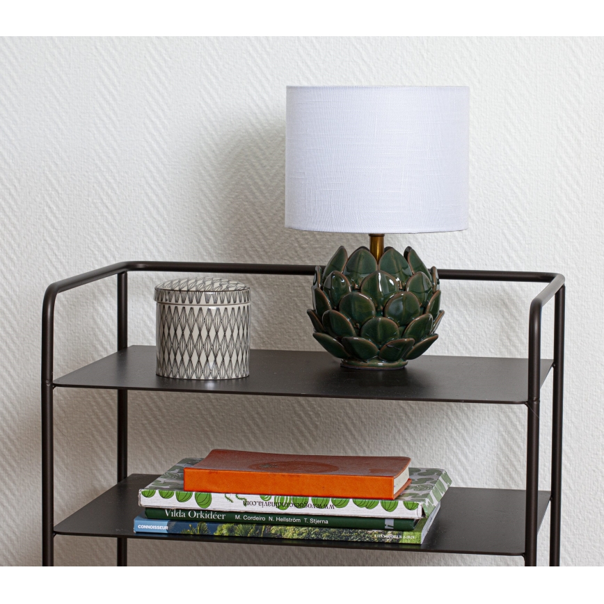 Cottex - Galda lampa ROSANNA 1xE14/8W/230V zaļa