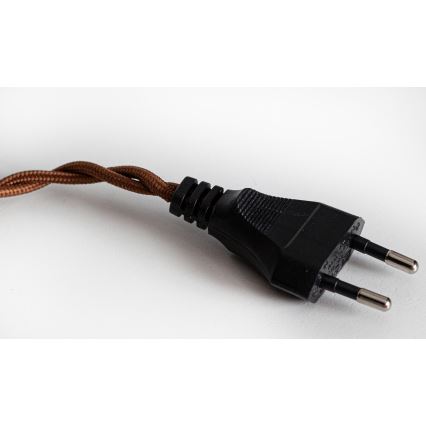 Cottex — piekaramā lampa ar vadu un spraudni NORA, 1xE14/5W/230V, zaļa
