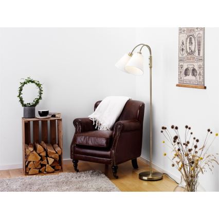 Cottex - Grīdas lampa DUETT 2xE27/60W/230V