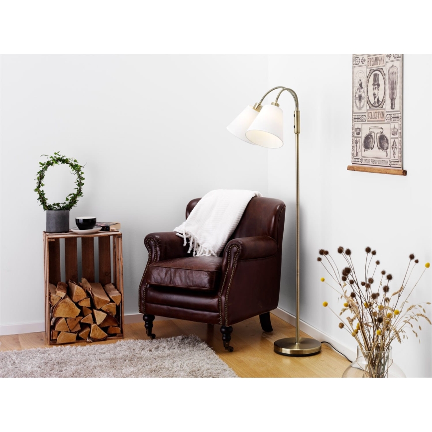 Cottex - Grīdas lampa DUETT 2xE27/60W/230V