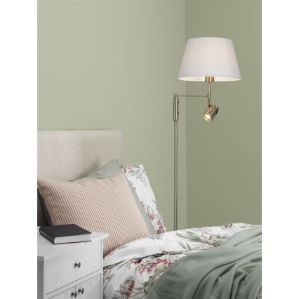 Cottex - Grīdas lampa LIBRA 1xE27/60W/230V + GU10/40W