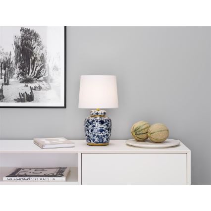 Cottex - Galda lampa KLASSISK 1xE14/40W/230V zila