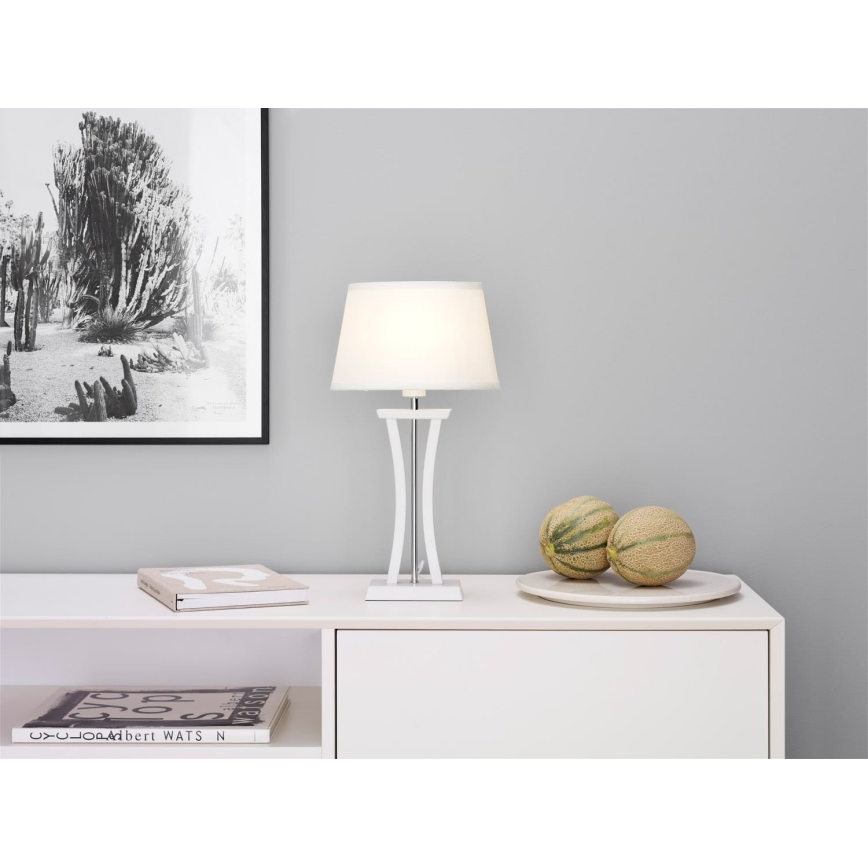 Cottex - Galda lampa NEW CHELSEA 1xE14/40W/230V balta