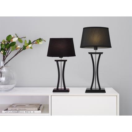 Cottex - Galda lampa NEW CHELSEA 1xE14/40W/230V melna