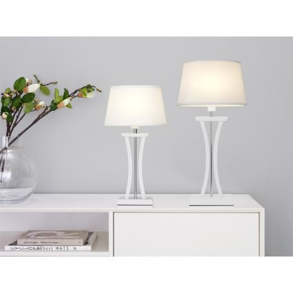 Cottex - Galda lampa NEW CHELSEA 1xE14/40W/230V balta