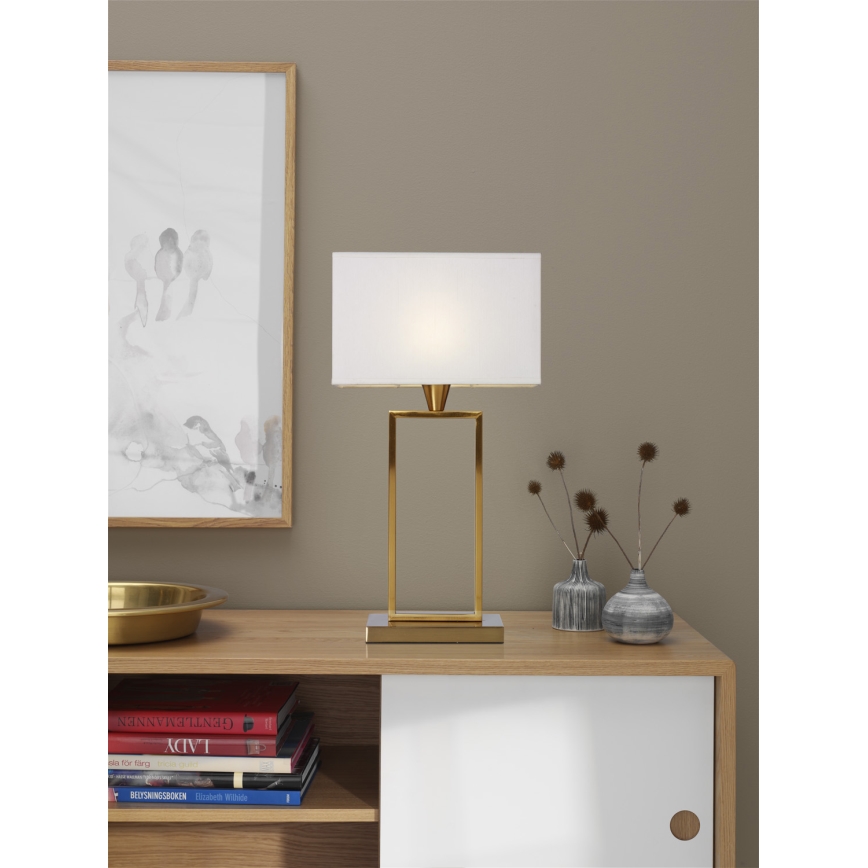 Cottex - Galda lampa KENSINGTON 1xE14/40W/230V zelta