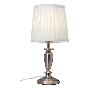 Cottex - Galda lampa INEB 1xE14/40W/230V sudraba krāsā