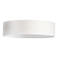 Cottex - griestu lampa ABBIE 2xE27/8W/230V Ø 38 cm balta