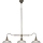 Cottex - Griestu lampa uz kāta SNOOKER 3xE27/60W/230V