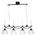Cottex - Pakaramā lustra uz kabeļa FLORENS 4xE14/40W/230V