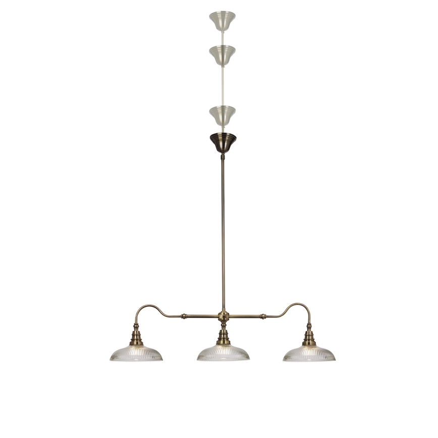 Cottex - Griestu lampa uz kāta SNOOKER 3xE27/60W/230V