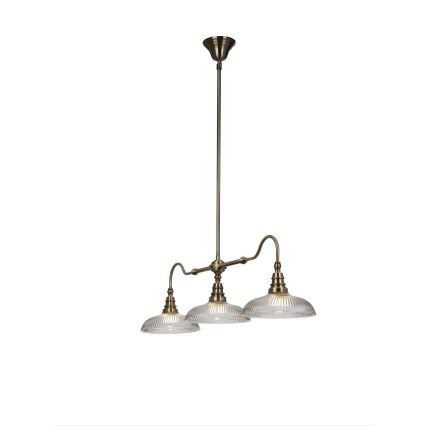 Cottex - Griestu lampa uz kāta SNOOKER 3xE27/60W/230V