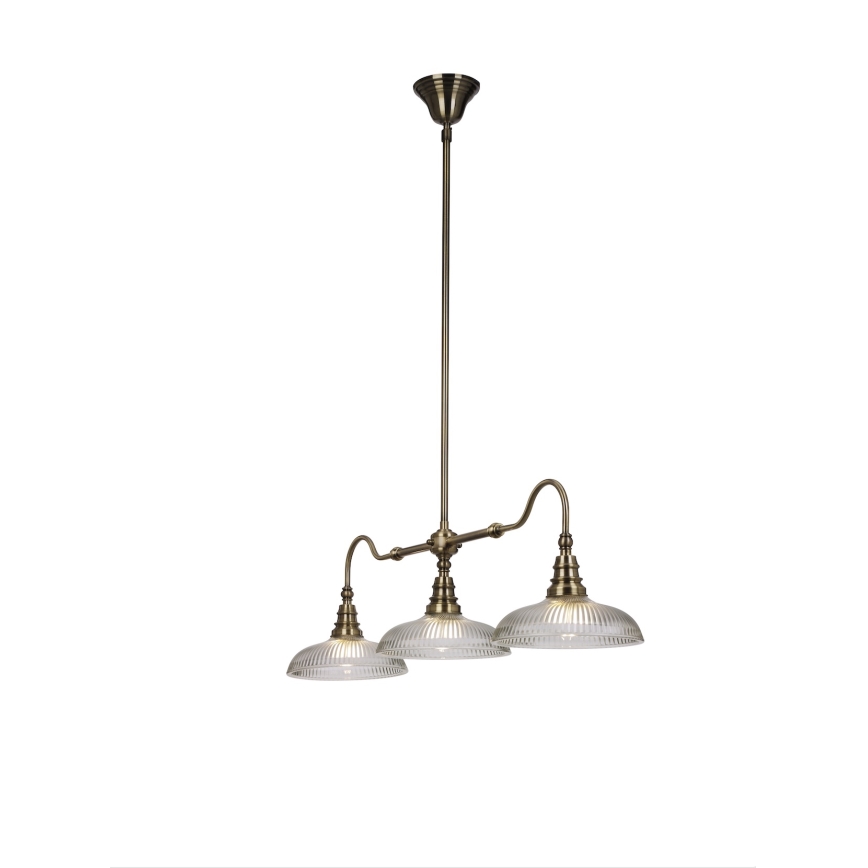 Cottex - Griestu lampa uz kāta SNOOKER 3xE27/60W/230V