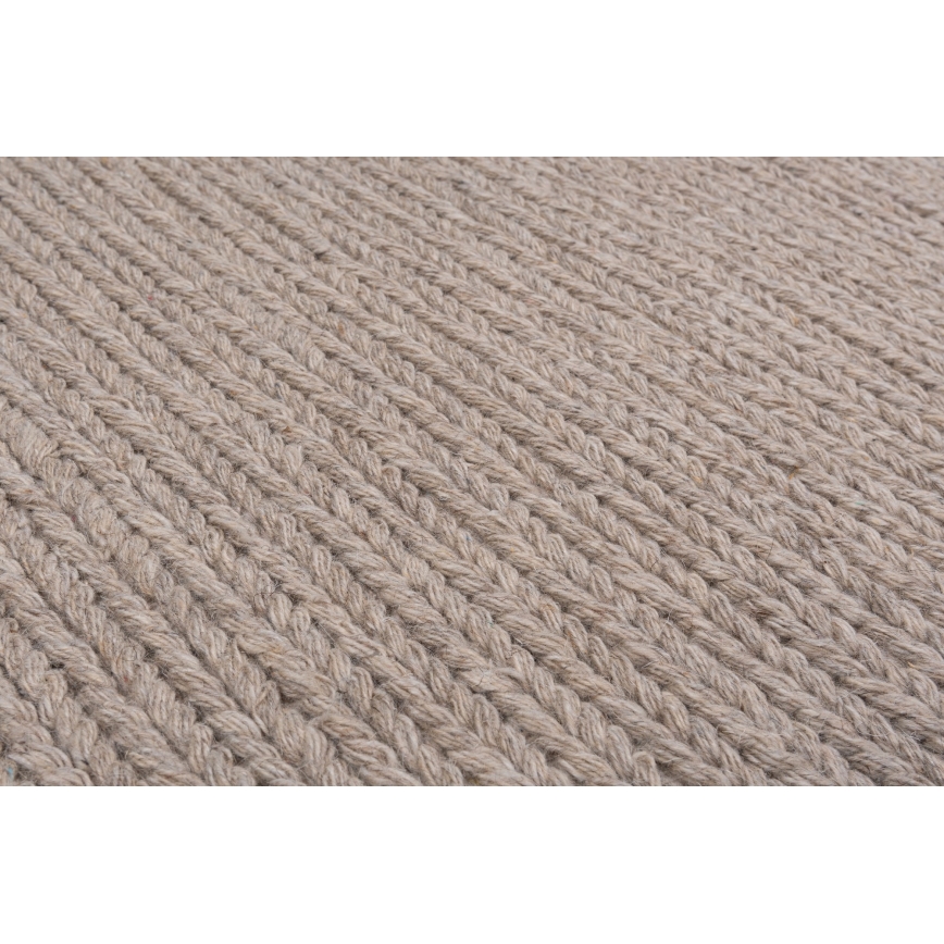 Dabīgs paklājs FIR WOOL 70x140 cm 2600 g/m2 bēšs