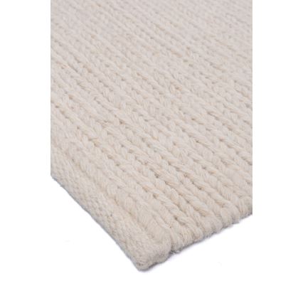Dabisks paklājs FIR WOOL 160x230 cm 2600 g/m2 krēmkrāsas