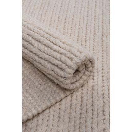 Dabisks paklājs FIR WOOL 160x230 cm 2600 g/m2 krēmkrāsas
