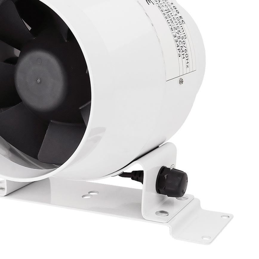 Dalap 24MF100 - Kanāla ventilators ar energoefektīvu motoru un ātruma regulatoru MF 100 EC 18W/230V
