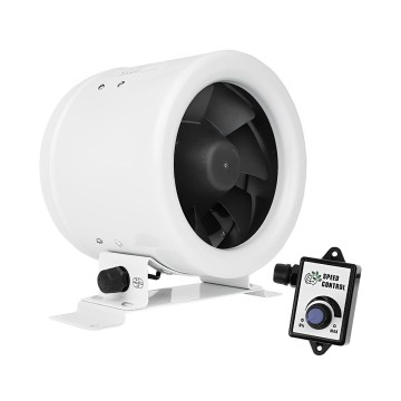 Dalap 24MF150 - Kanāla ventilators ar energoefektīvu motoru un ātruma regulatoru MF 150 EC 40W/230V