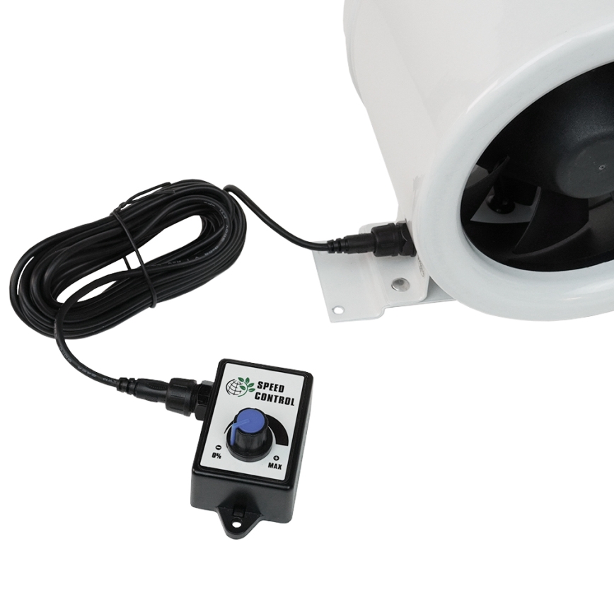 Dalap 24MF150 - Kanāla ventilators ar energoefektīvu motoru un ātruma regulatoru MF 150 EC 40W/230V