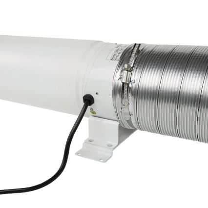Dalap 24MF150 - Kanāla ventilators ar energoefektīvu motoru un ātruma regulatoru MF 150 EC 40W/230V