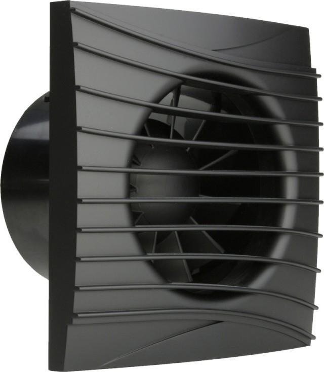 Dalap 41095ZW - Aksiālais ventilators ar taimeri un mitruma sensoru 100 DARK ZW 8,4W/230V