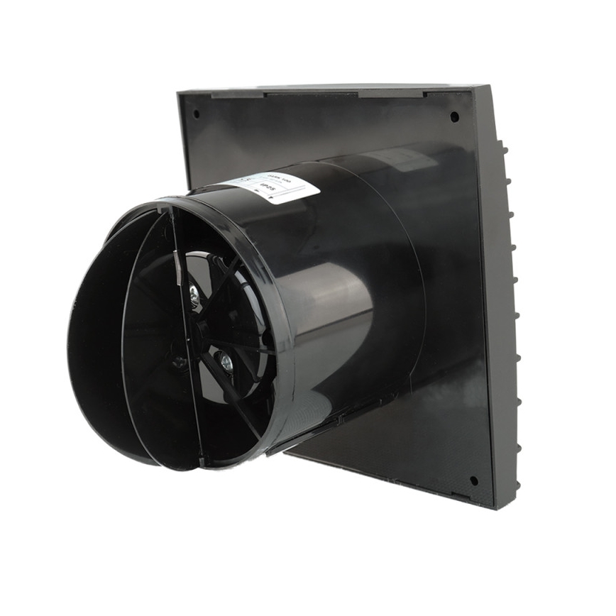 Dalap 41096ZW - Aksiālais ventilators ar taimeri 125 DARK ZW 10W/230V