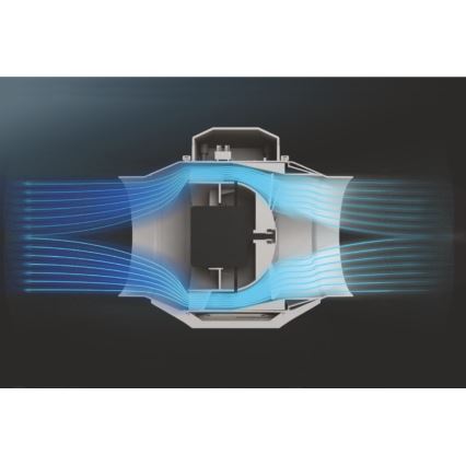 Dalap 8199 - Aksiālais ventilators AP PROFI 100 25W/230V