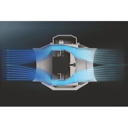 Dalap 8207 - Aksiālais ventilators AP PROFI 125 29W/230V