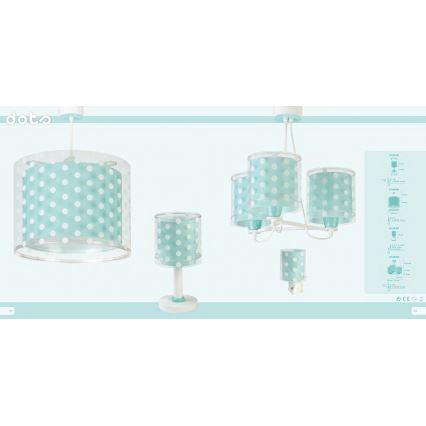 Dalber 41001H - Bērnu lampa DOTS 1xE14/40W/230V