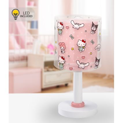 Dalber 41251 - LED bērnu lampiņa HELLO KITTY&FRIENDS 1xG4/4W/230V rozā