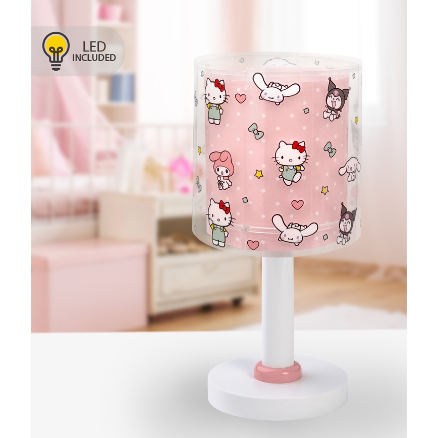 Dalber 41251 - LED bērnu lampiņa HELLO KITTY&FRIENDS 1xG4/4W/230V rozā