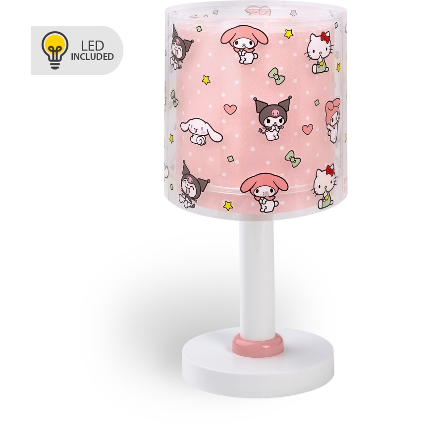 Dalber 41251 - LED bērnu lampiņa HELLO KITTY&FRIENDS 1xG4/4W/230V rozā