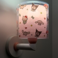 Dalber 41259 - Bērnu sienas lampa HELLO KITTY&FRIENDS 1xE27/15W/230V rozā