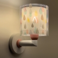 Dalber 41439 - Bērnu sienas gaismeklis COLOR RAIN 1xE27/60W/230V