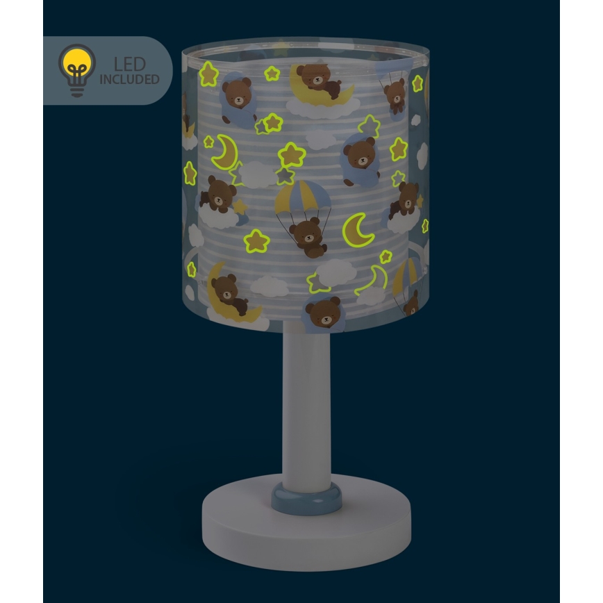 Dalber 41571T - LED bērnu lampiņa BABY TEDDY 1xG4/4W/230V zila