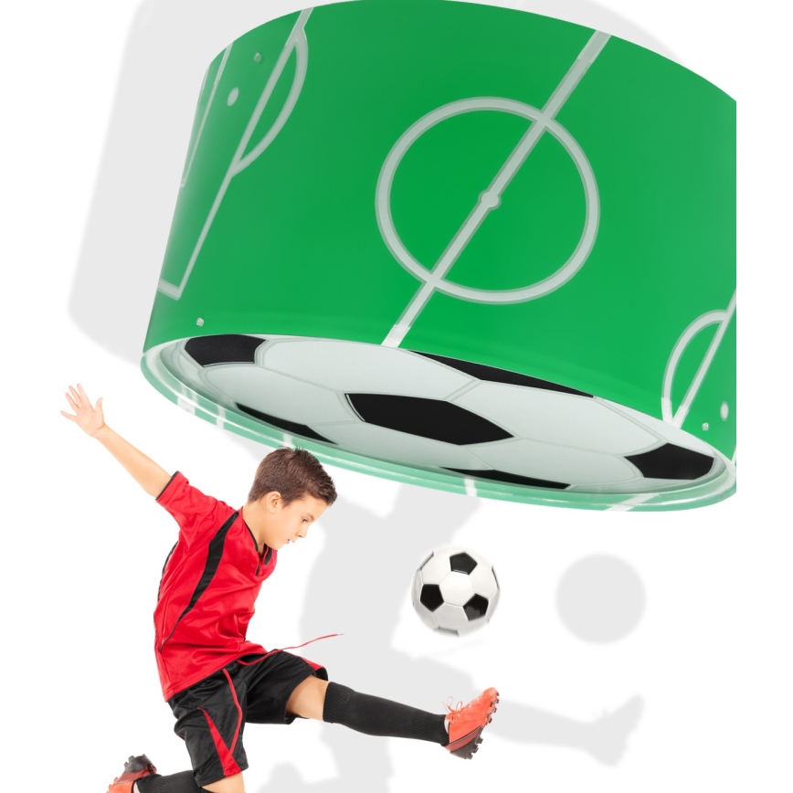 Dalber 41736 - Bērnu griestu lampa FOOTBALL 2xE27/15W/230V