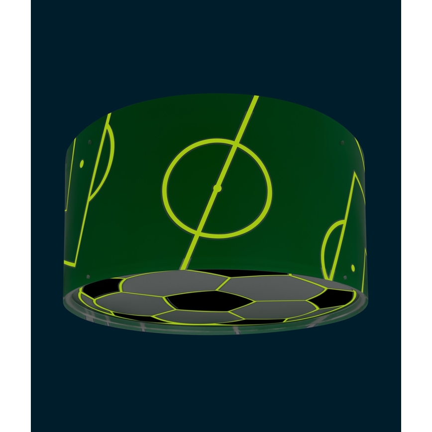 Dalber 41736 - Bērnu griestu lampa FOOTBALL 2xE27/15W/230V