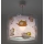 Dalber 41762S - Bērnu griestu lampa KAWAII FRIENDS 1xE27/15W/230V rozā